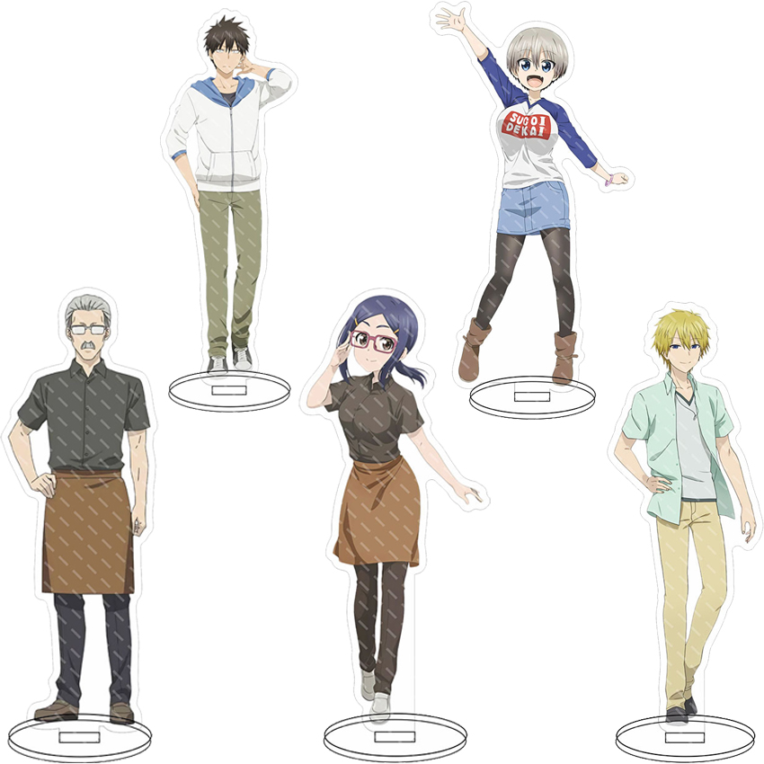 Anime Merchandise - Stand Akrilik Anime 16CM Uzaki-chan Wants