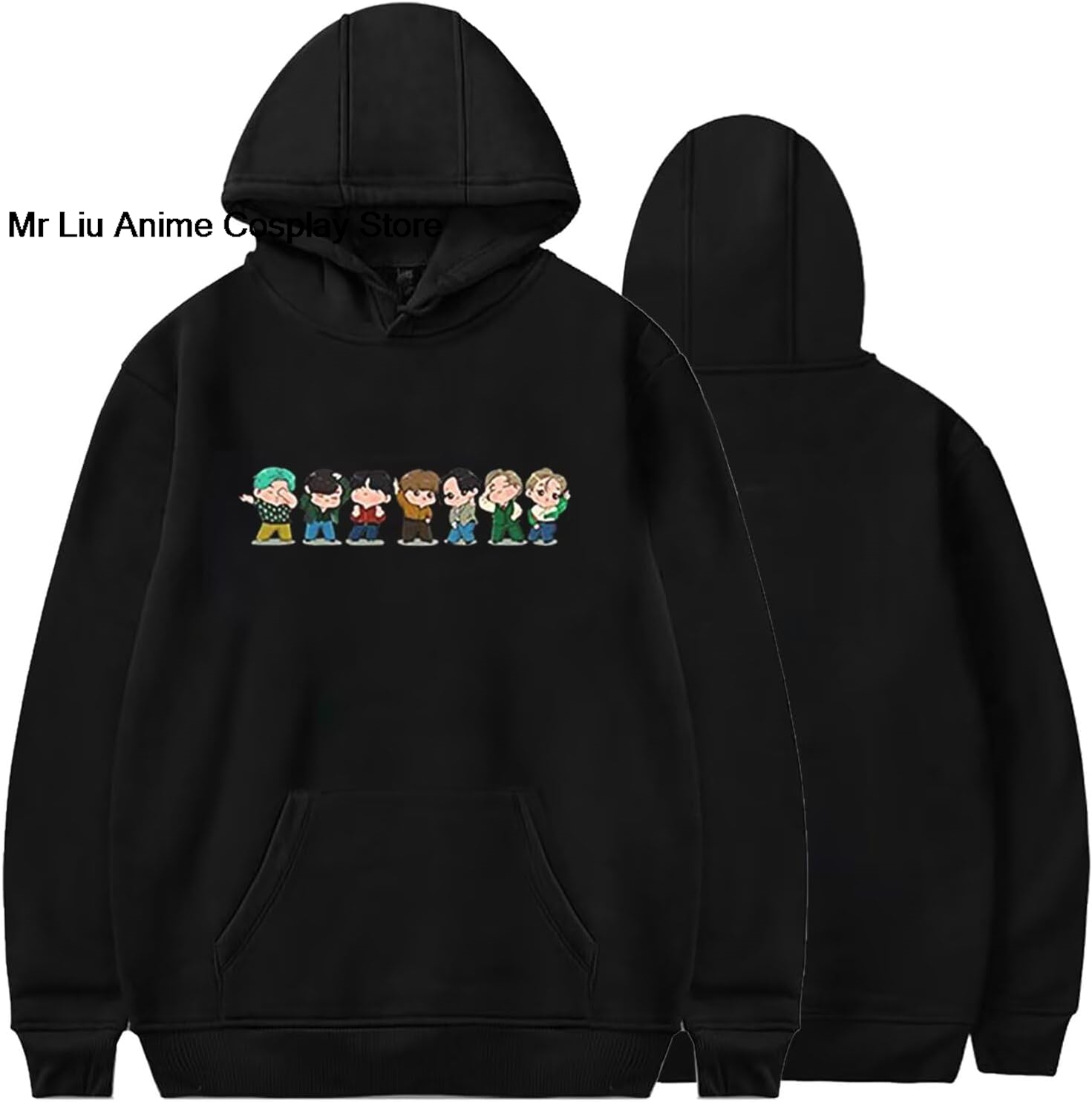 Anime Merchandise Hoodie - Hoodie Grafis Wanita Sweatshirt Love Yourself
