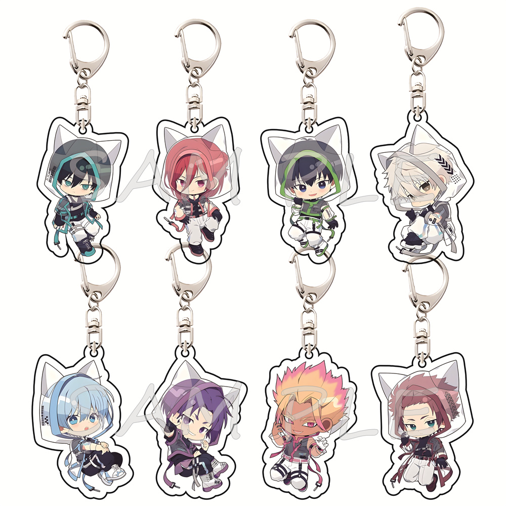 Anime Merchandise Hoodie - Blue Lock Gantungan Kunci Akrilik 6cm