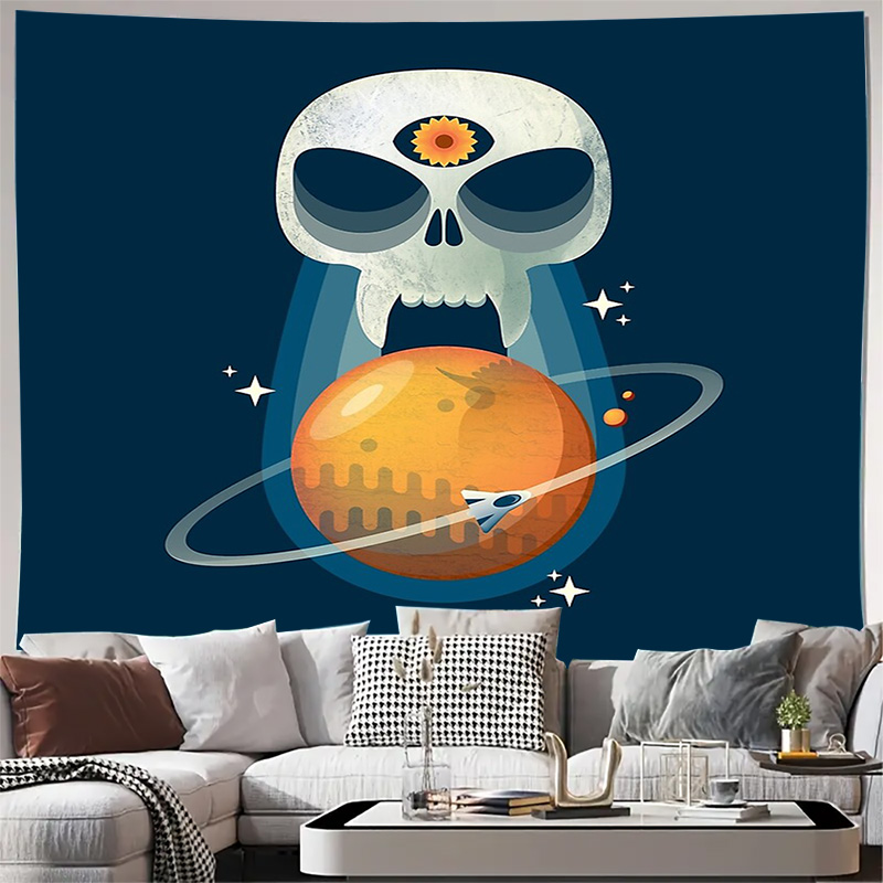 Wall Scroll Tapestry - Tapestry Galaksi Luar Angkasa Nebula Alam