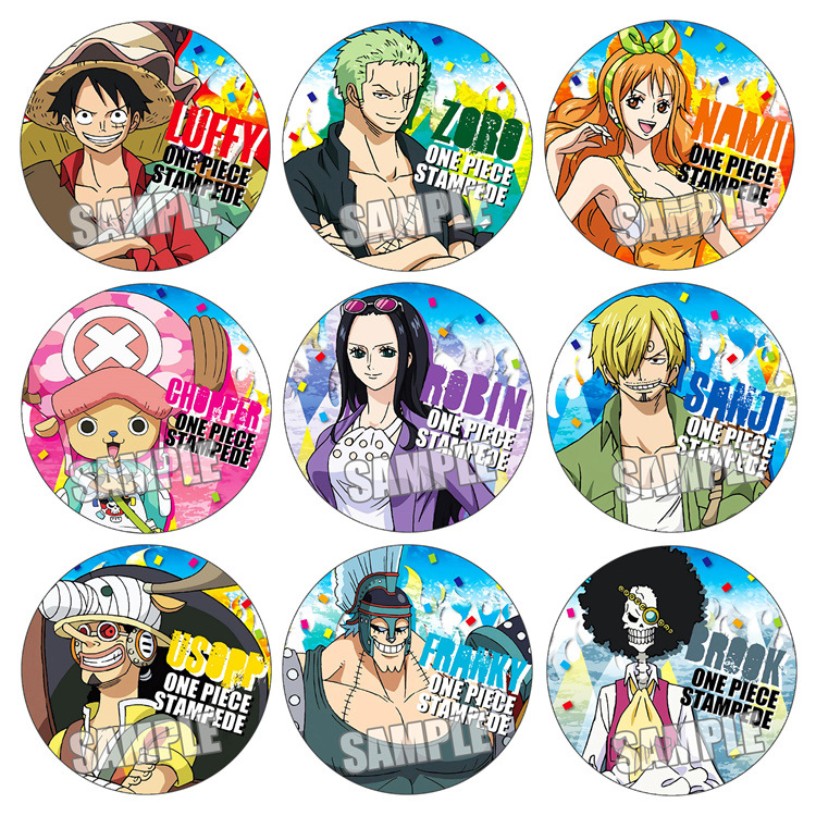 Zoro Anime Merchandise - Pin Lencana Anime One Piece Film