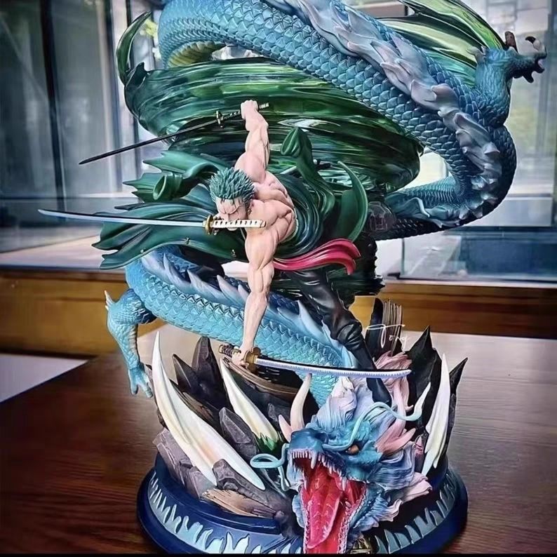 Zoro Anime Merchandise - Figur Anime GK 31cm Tornado Roronoa