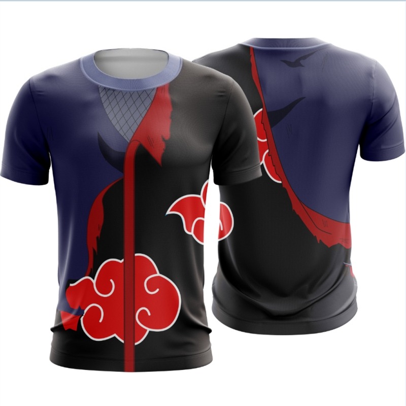 Anime Merchandise T-Shirts - 2026 Baru Naruto Akatsuki Kurenai Cosplay