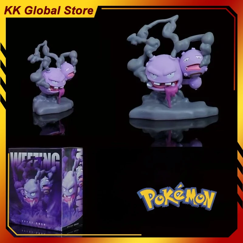 Anime Merchandise - 12Cm Baru Pokemon Weezing Figur Anime