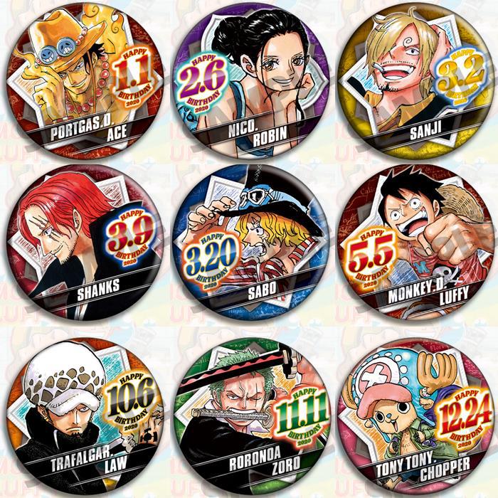 Set Lencana Anime One Piece Me - Zoro Anime Merchandise ulasan dan harga