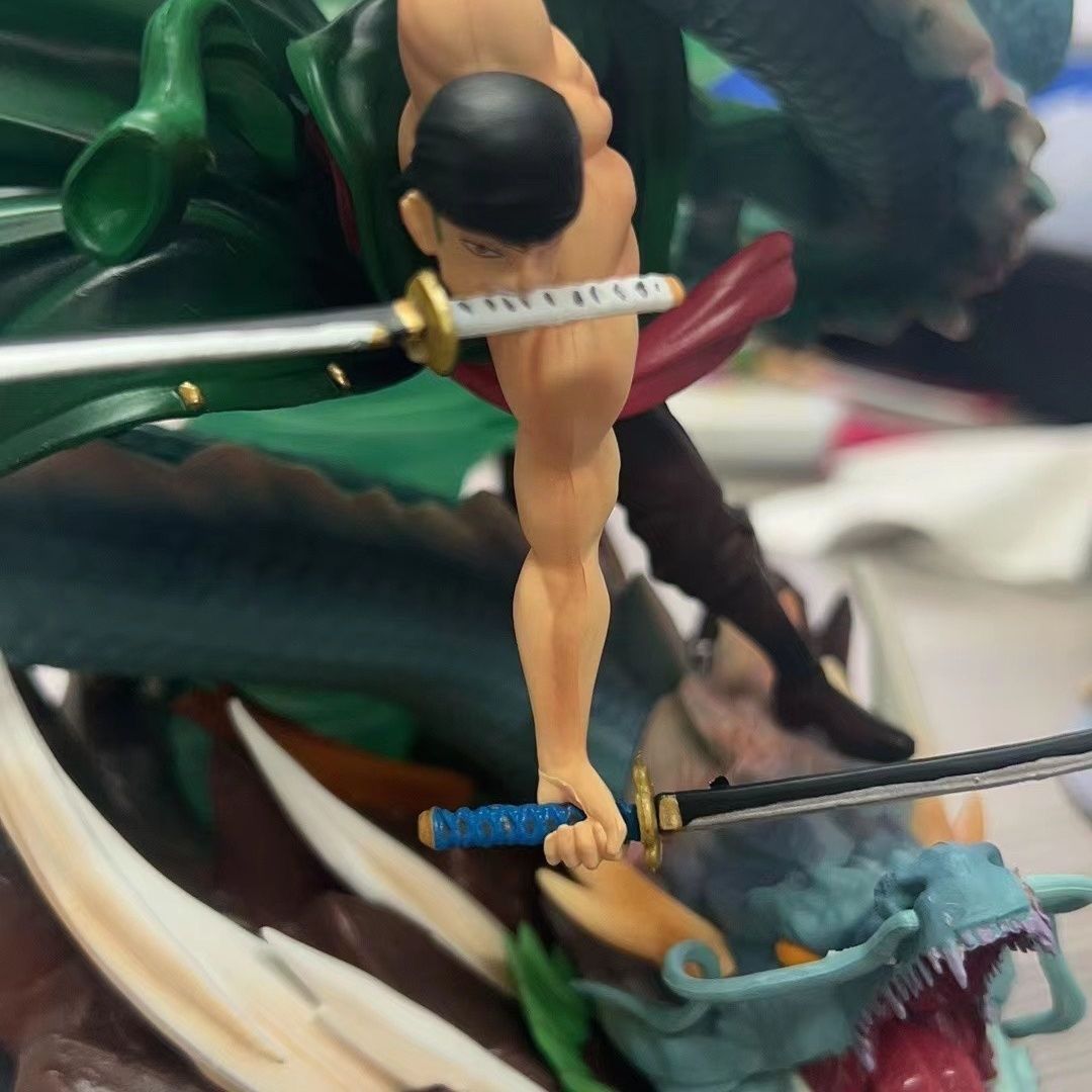 Figur Anime GK 31cm Tornado Ro - Zoro Anime Merchandise ulasan dan harga