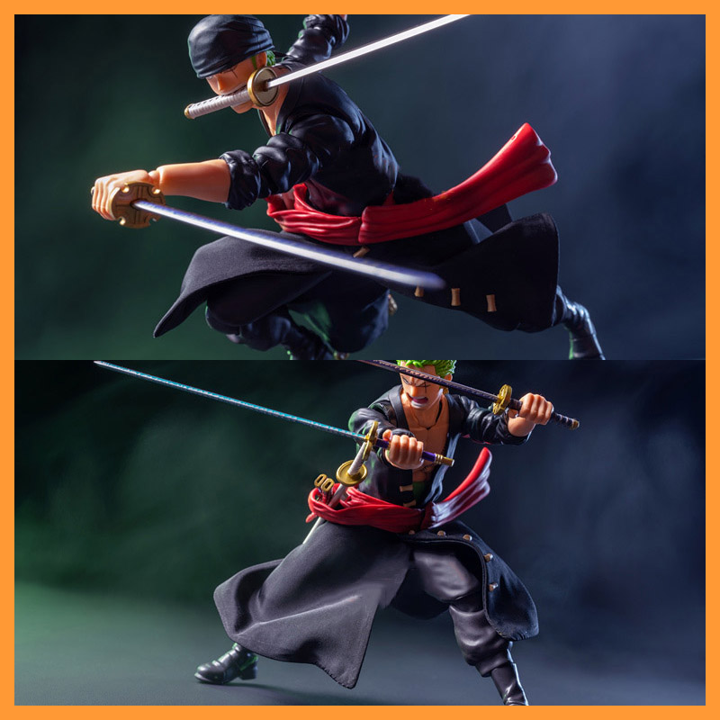 【Kualitas Tinggi】shf Skala 1/1 - Zoro Anime Merchandise ulasan dan harga
