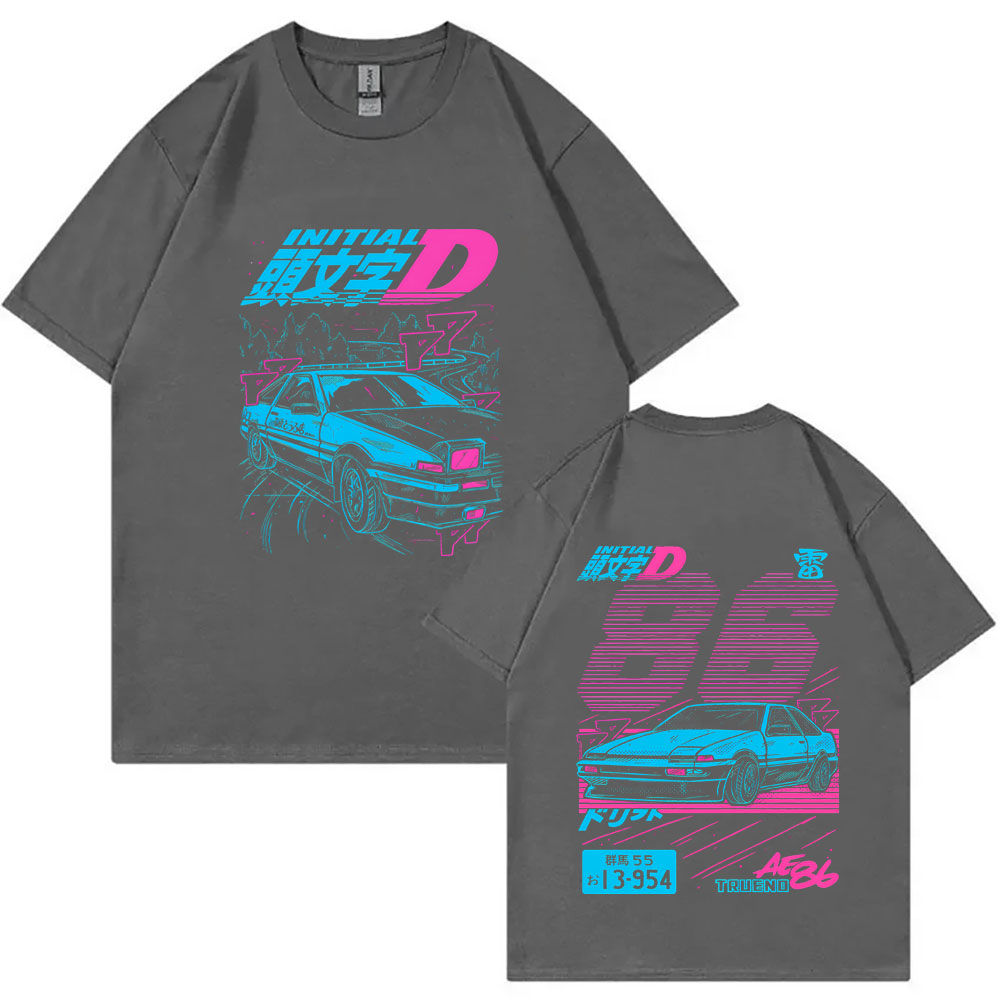 Kaos Anime Initial D Drift AE8 - Anime Merch Shopping ulasan dan harga