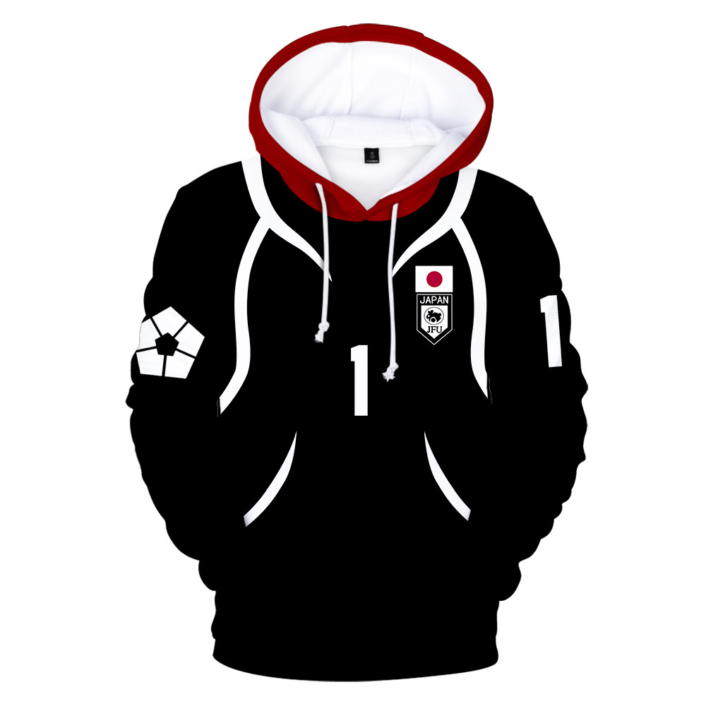 Merchandise BLUE LOCK baru, ja - Anime Merchandise Hoodie ulasan dan harga