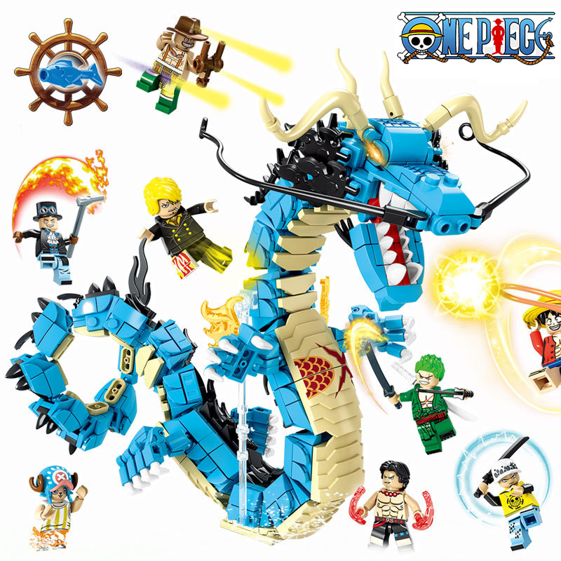 One Piece Blok Bangunan Kotak  - Zoro Anime Merchandise ulasan dan harga